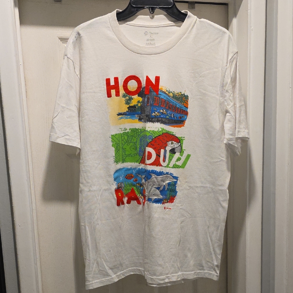 Acer White Graphic Tee